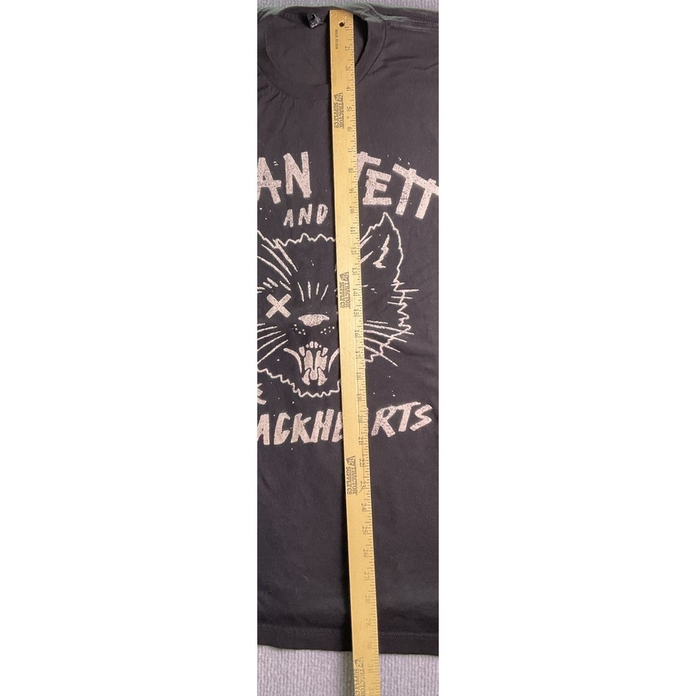 Joan Jett And The Blackhearts Men's Black T-Shirt Size 2XL - Picture 4 of 7